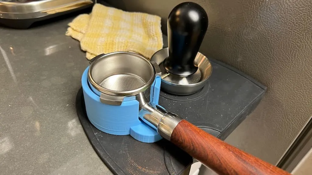 Đế Tamping + Chỗ Để Giấy Lọc Cho Máy Espresso Breville/Sage 54mm