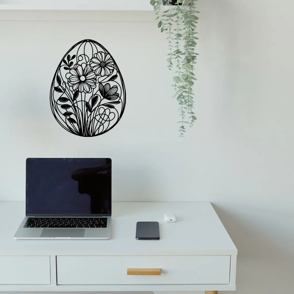 Hoa mùa xuân / Jarní květy trang trí tường hoặc cửa sổ Lễ Phục Sinh