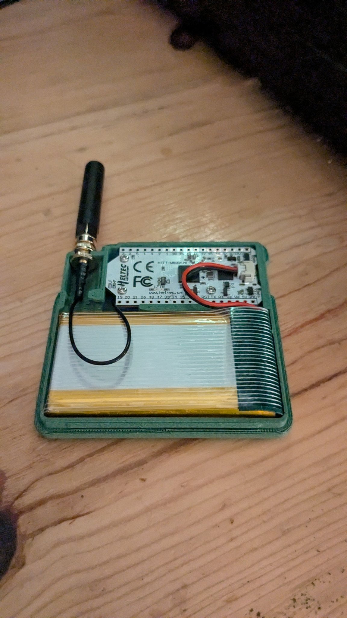 Vỏ Heltec LoRa 32 V3 HT Slim với SMA thẳng