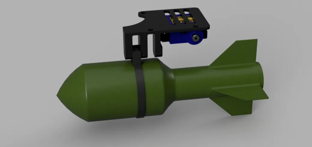 Cơ Cấu Thả Hàng Dùng Servo (Payload Dropper Mechanism)