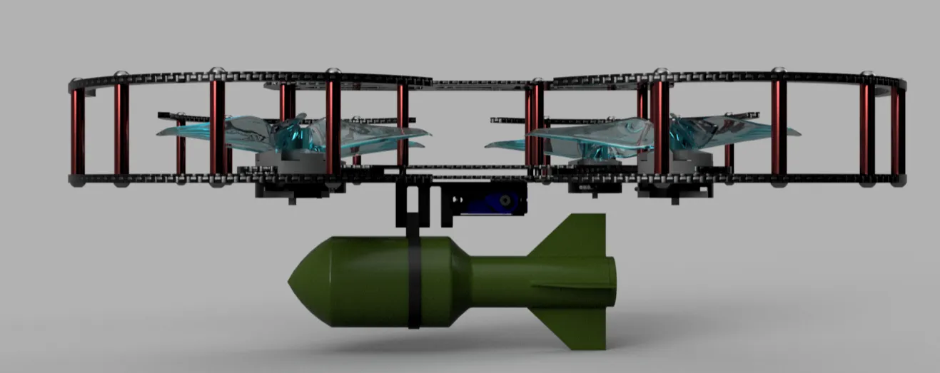 Cơ Cấu Thả Hàng Dùng Servo (Payload Dropper Mechanism)