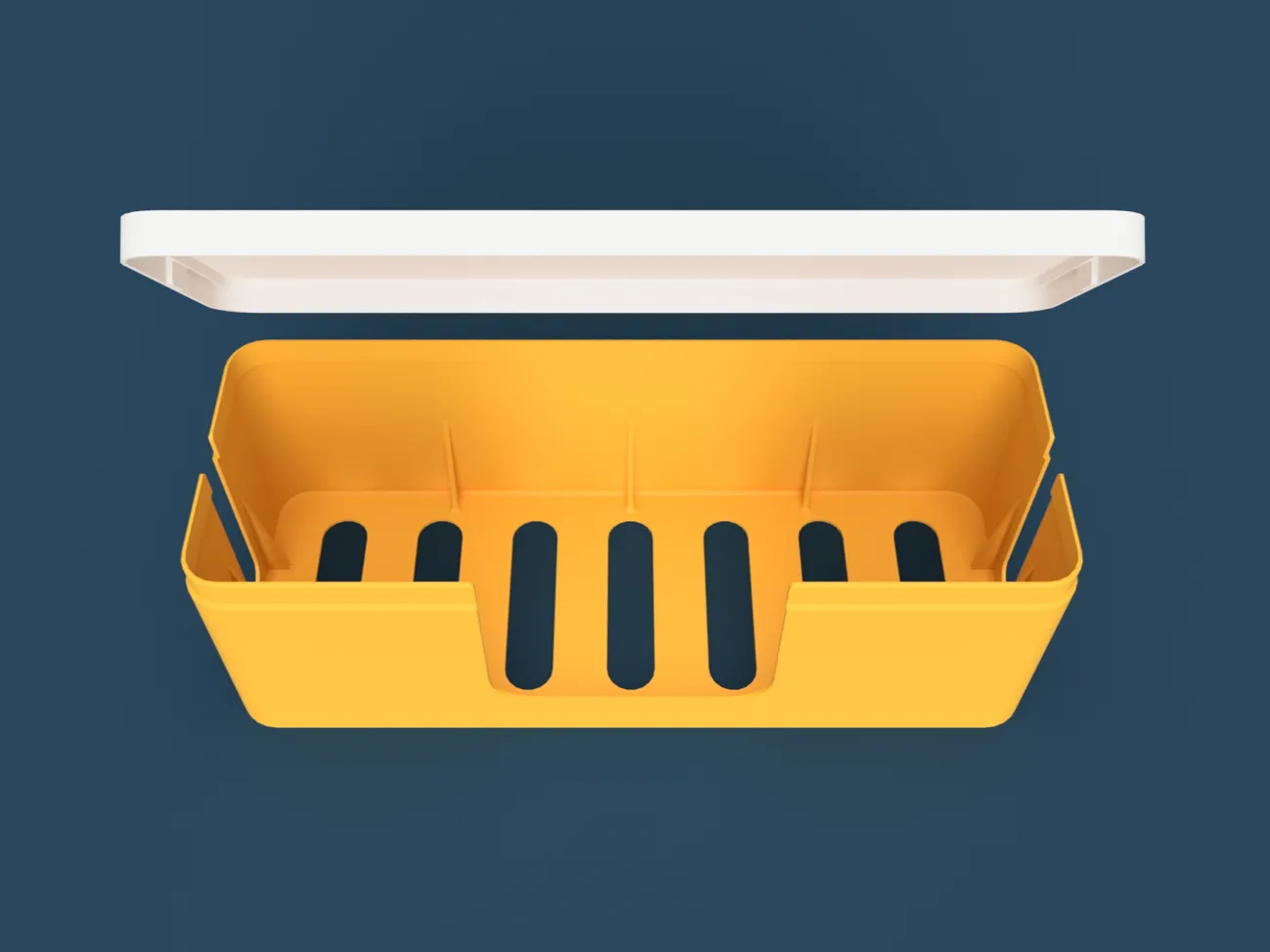 Hộp quản lý dây cáp với thiết kế in 3D không cần vít M3