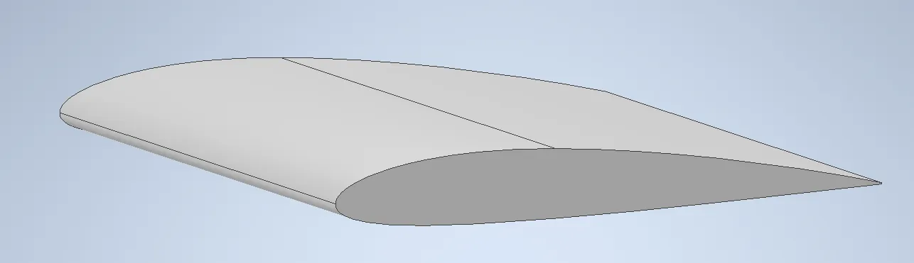 Cánh NACA (Có sẵn 10 mẫu bao gồm NACA-2412!)