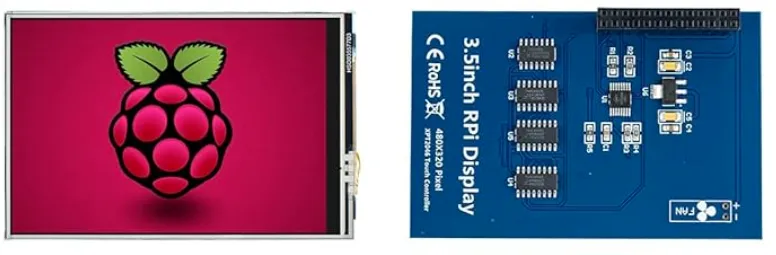 Vỏ Raspberry Pi 3A với màn hình TFT 3.5 inch