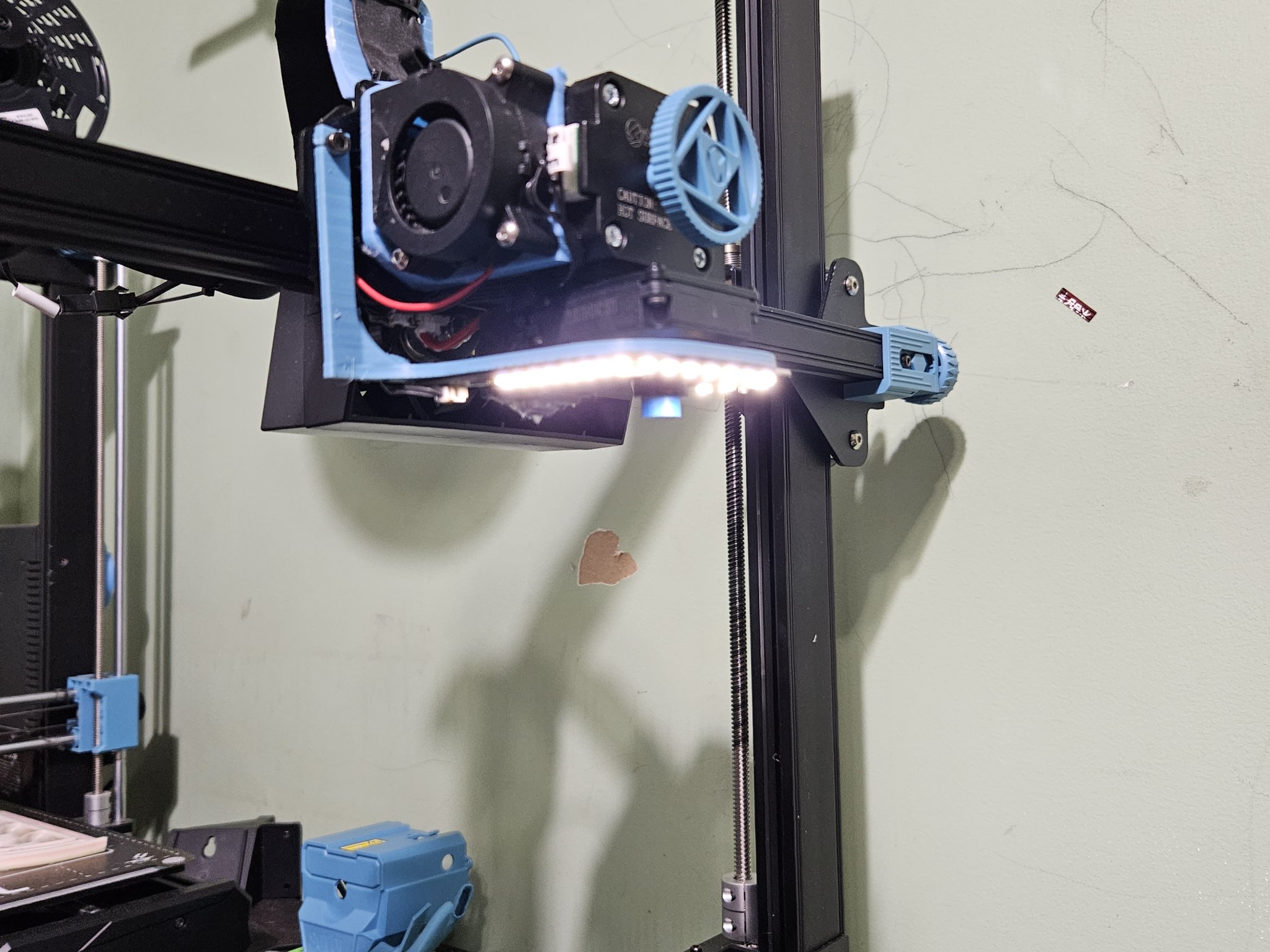 Giá đỡ đèn LED cho đầu in Sovol sv07+