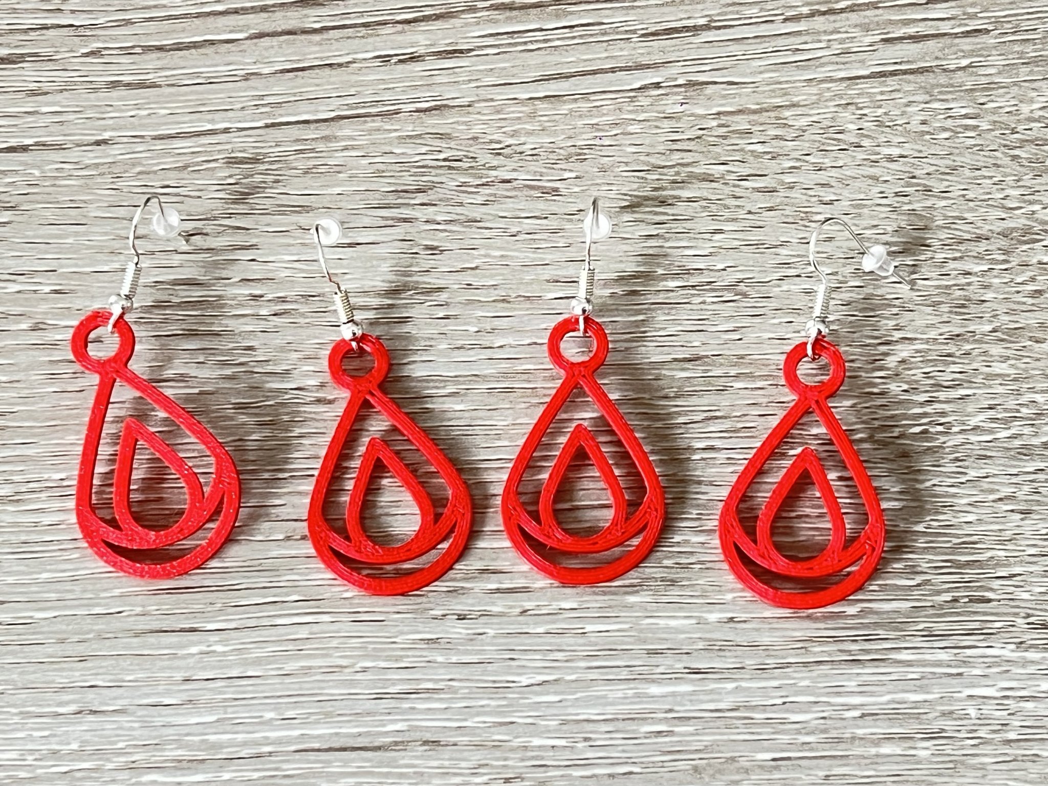 Bông Tai Hình Giọt Nước