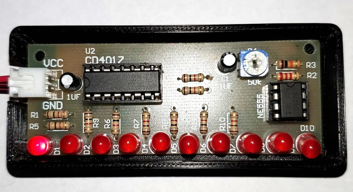 Hộp lưu trữ cho bộ hàn LED Chaser mô-đun ánh sáng chảy nước