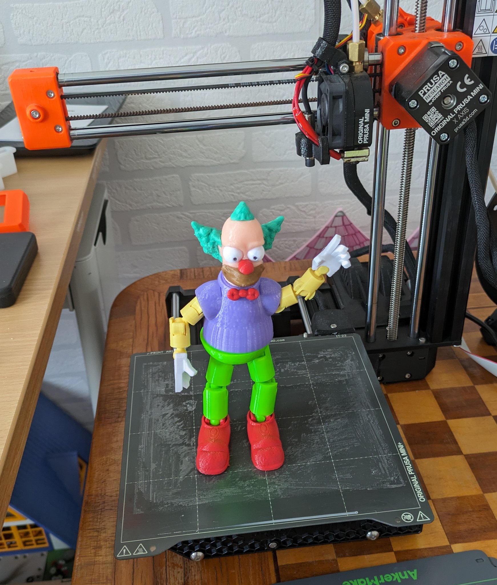 Die Simpsons Mini13 Krusty Skin - Skin Krusty cho Mini 13