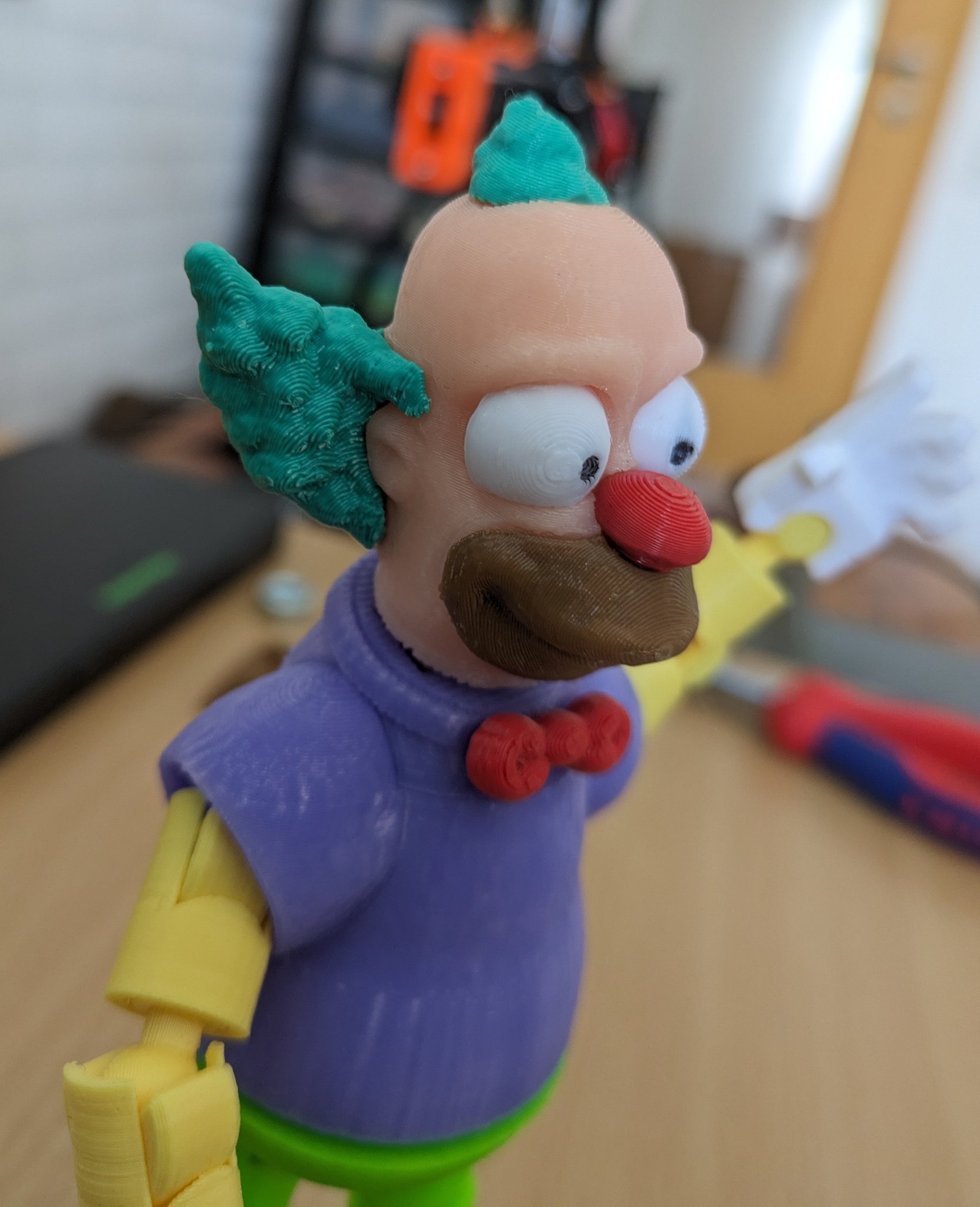 Die Simpsons Mini13 Krusty Skin - Skin Krusty cho Mini 13