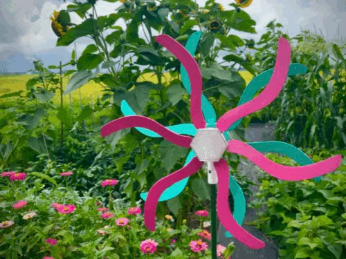 Chong chóng Vườn Kép - In Dễ Dàng, Lắp Ghép