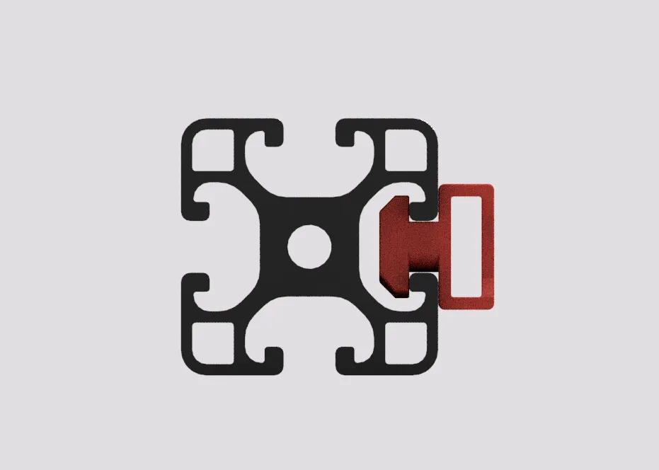 Kẹp T-Slot Giữ Đèn LED Strip