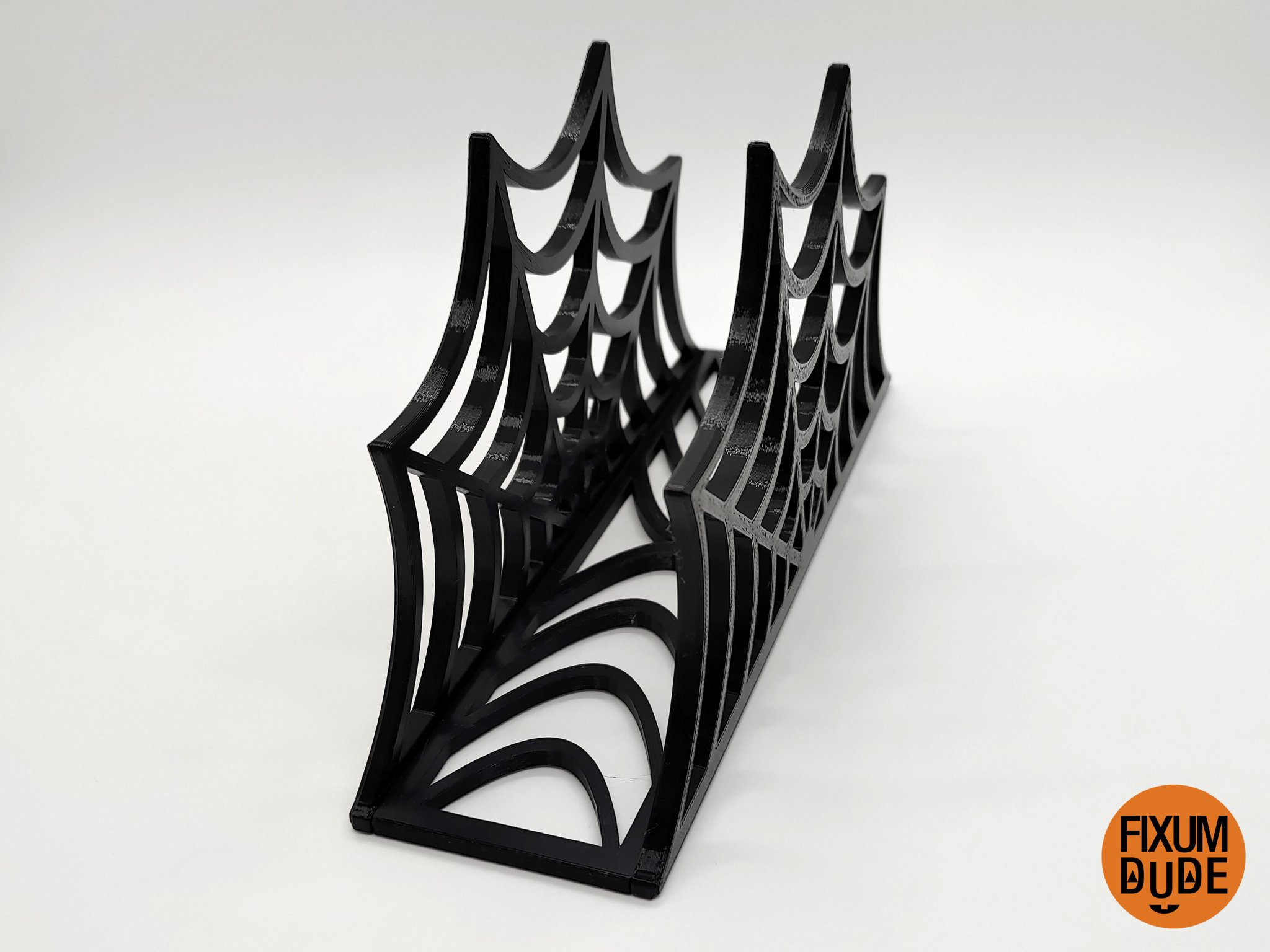 Giá đỡ khăn ăn hình mạng nhện cho bàn tiệc Halloween