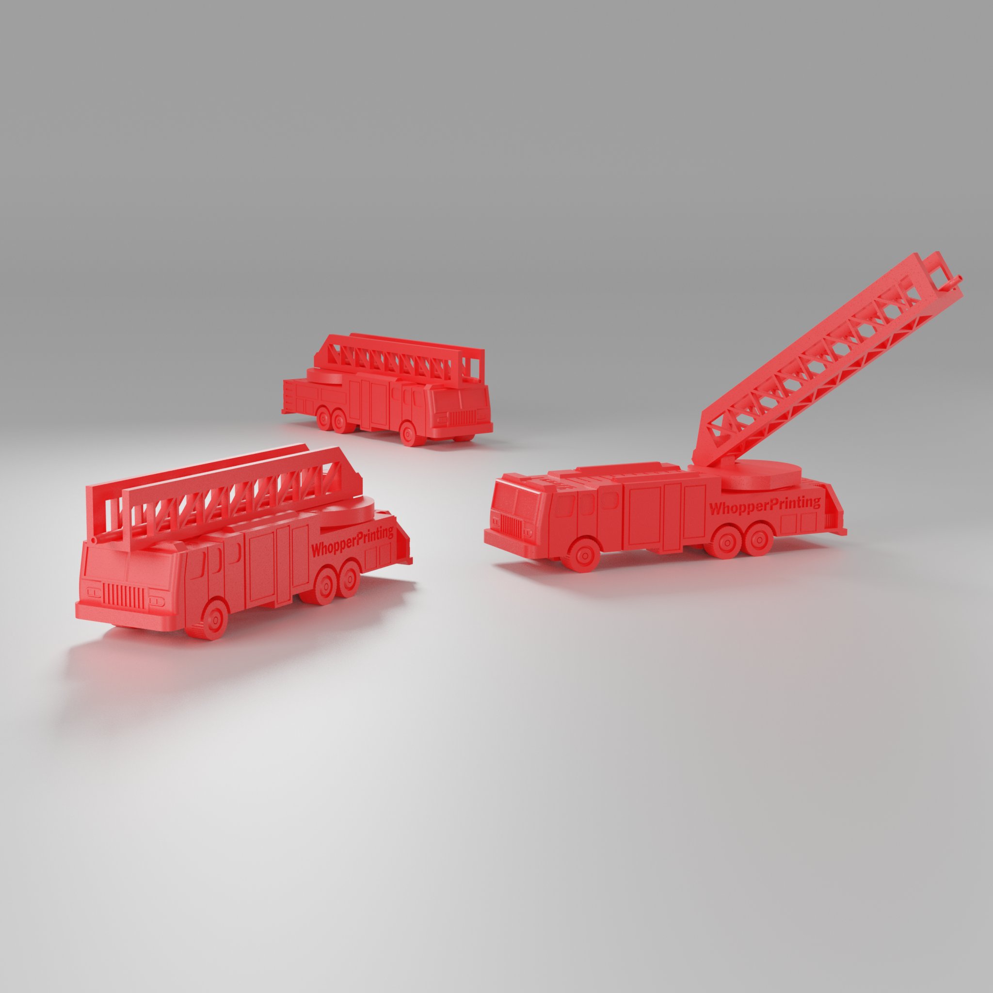 Xe Cứu Hỏa In Tại Chỗ - Phiên Bản Miễn Phí