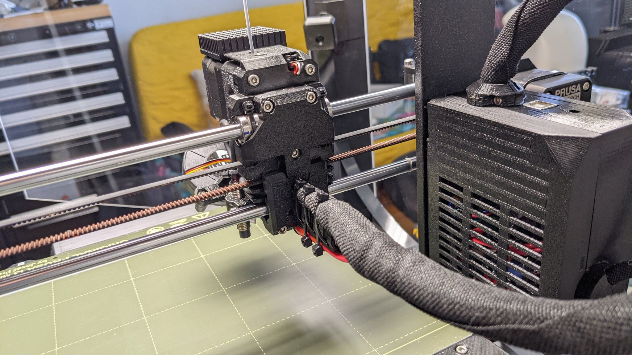 Cải tiến x-carriage MK3S+ với thiết kế hai phần dễ thay thế