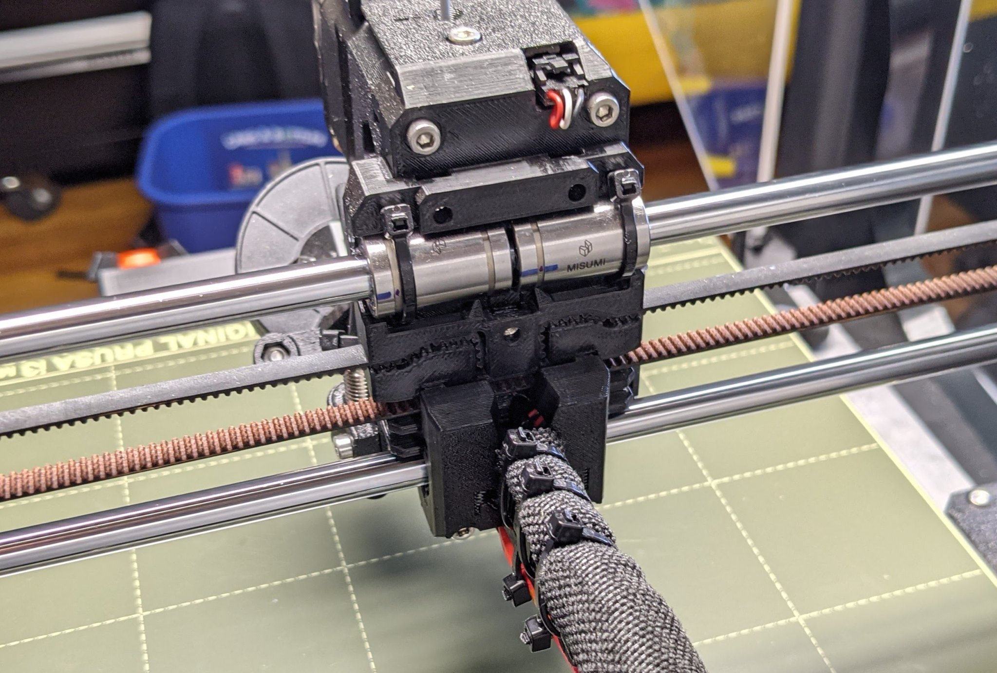 Cải tiến x-carriage MK3S+ với thiết kế hai phần dễ thay thế