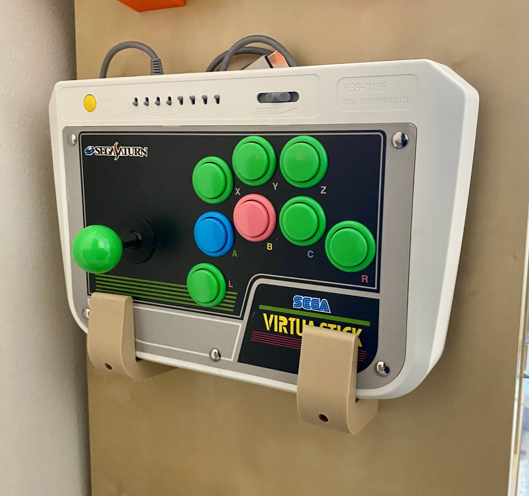 Giá đỡ tường cho bộ điều khiển arcade SEGA Saturn Virtua Stick