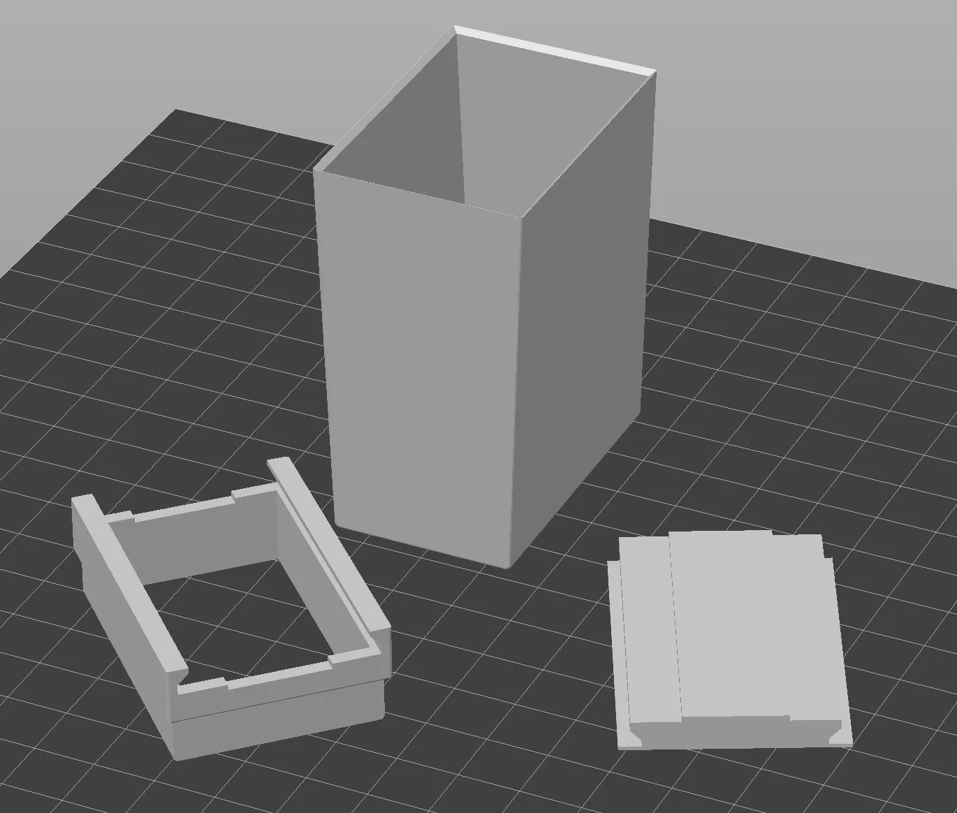 Hộp mini với nắp trượt để lưu trữ dụng cụ nhỏ