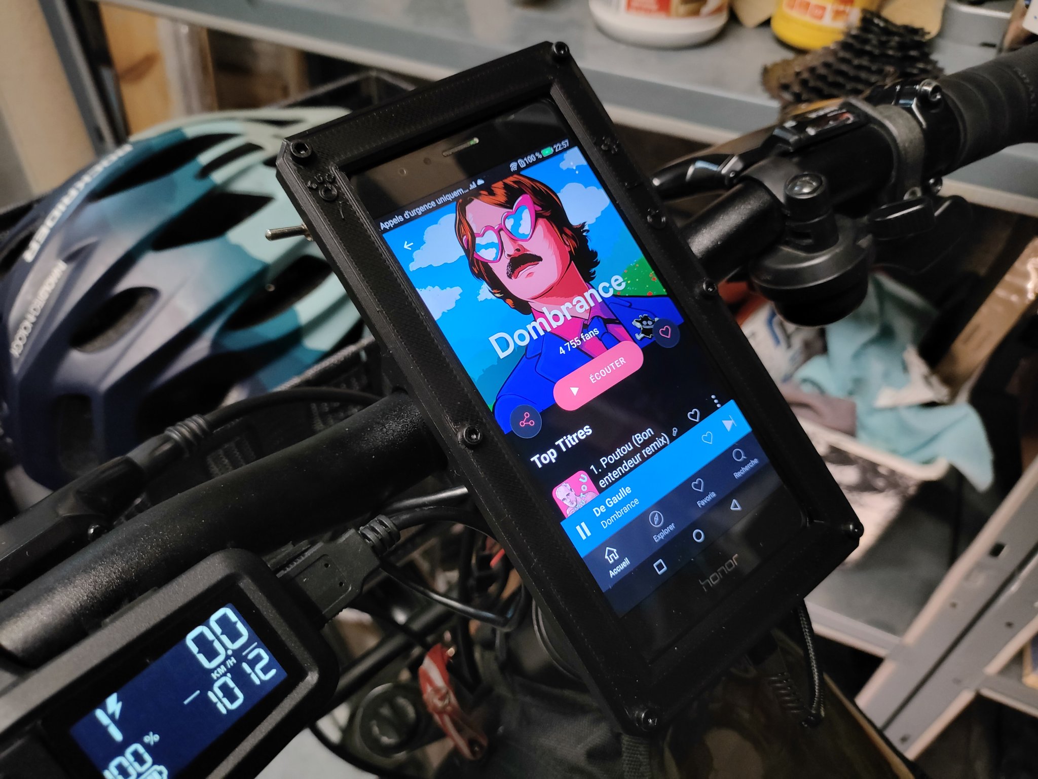 Giá đỡ smartphone cho xe đạp Decathlon Riverside 500e