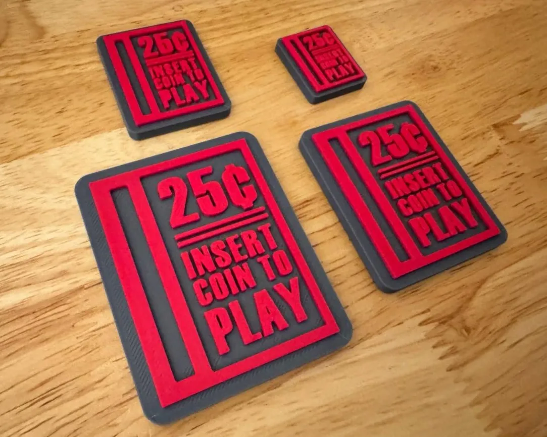 Ổ cắm xu arcade - Nam châm lạnh nhiều màu