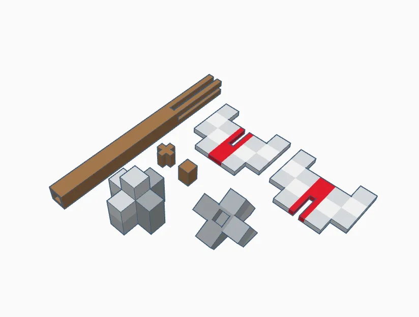 Mũi tên Minecraft với đầu từ tính tùy chọn