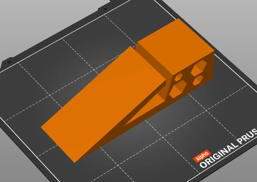 Đế chặn cửa hình lục giác in sẵn tại chỗ