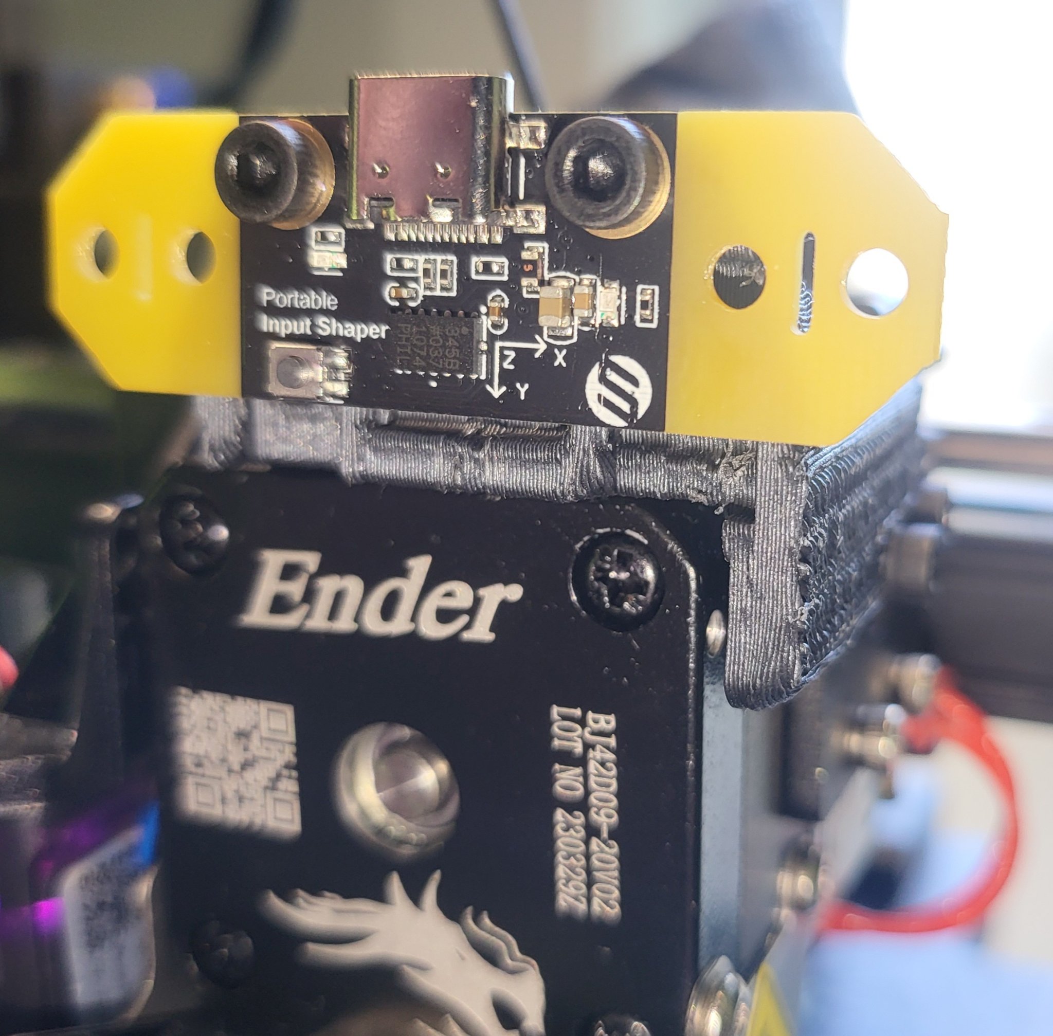 Giá đỡ cho Fysetc Portable Input Shaper với đầu in Sprite Pro