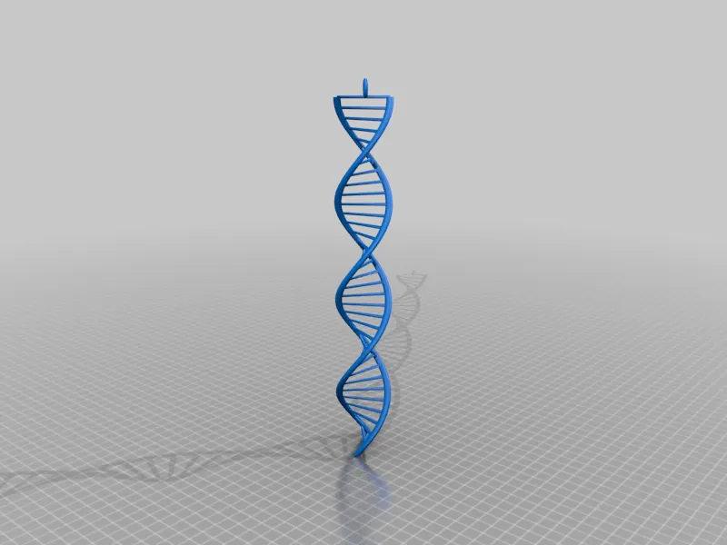 Mô hình DNA Helix 3D nghệ thuật cho thiết kế nội thất