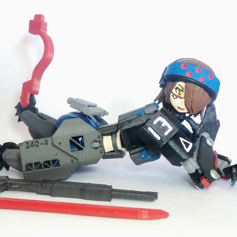 Chân giả cho nhân vật Dummy 13