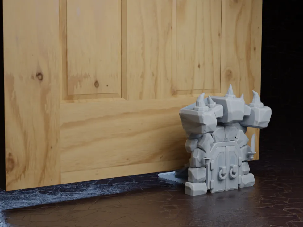 Giá đỡ cửa Bowser trong trò chơi Super Mario