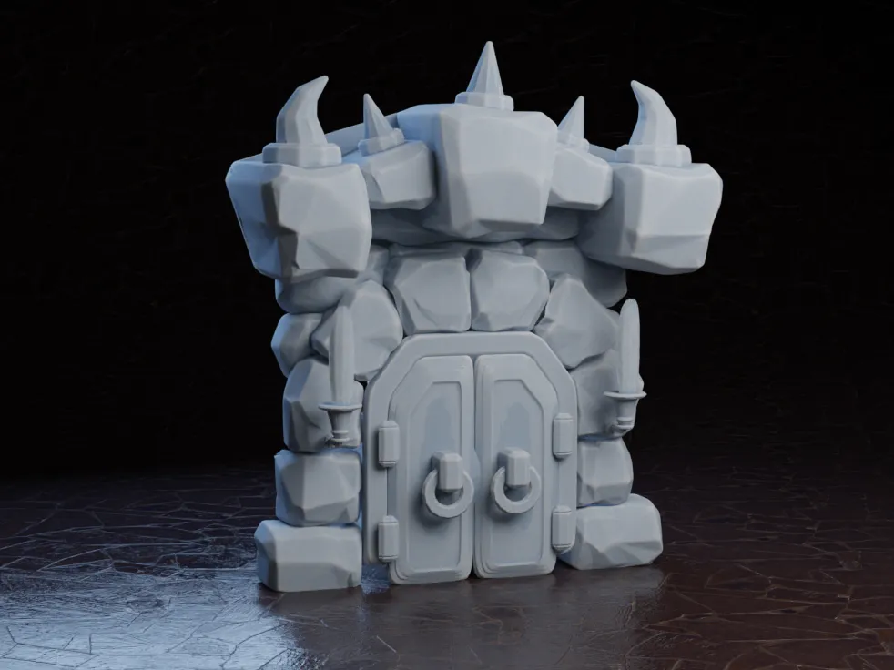 Giá đỡ cửa Bowser trong trò chơi Super Mario