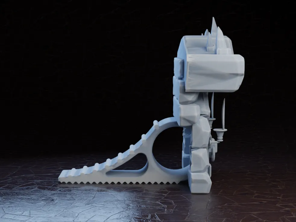 Giá đỡ cửa Bowser trong trò chơi Super Mario