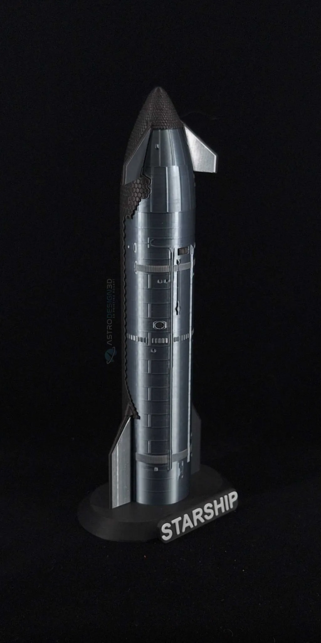 Mô hình Starship V2 tỉ lệ 1:200 chi tiết cao