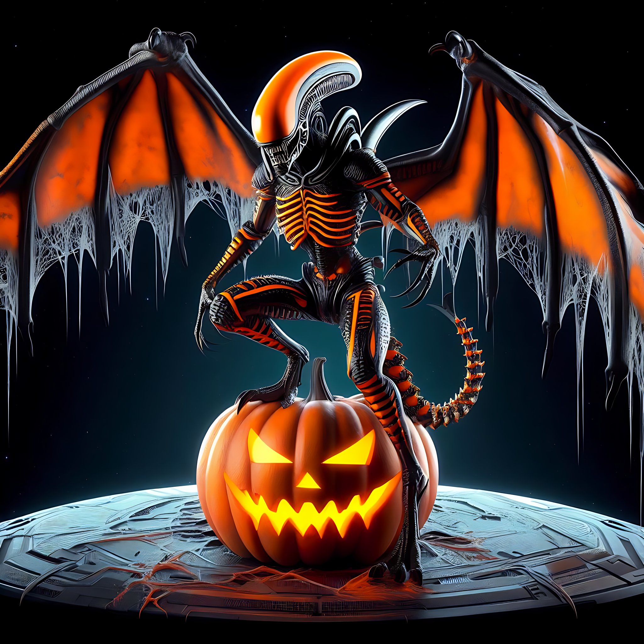Xenomorph ngoài hành tinh chủ đề Halloween - HUEFORGE