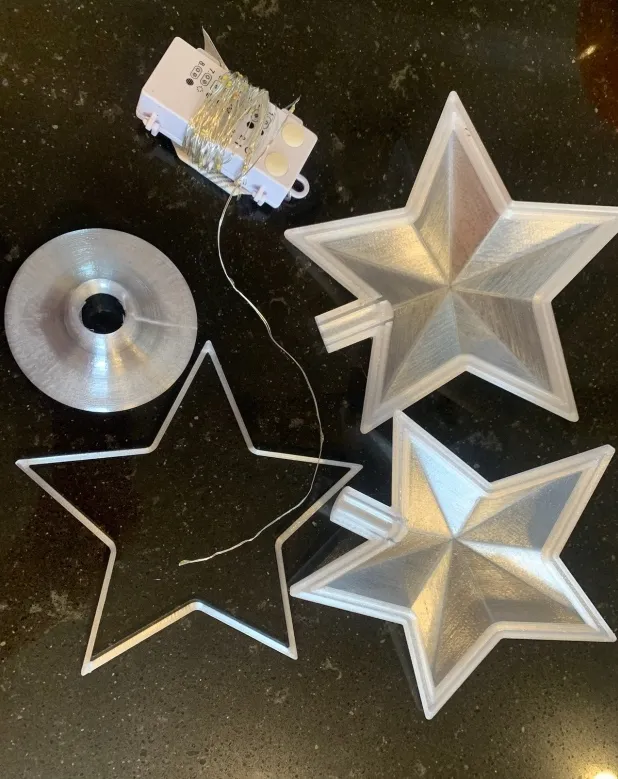 Ngôi sao lùn: Trang trí Giáng sinh với đèn LED đa dạng