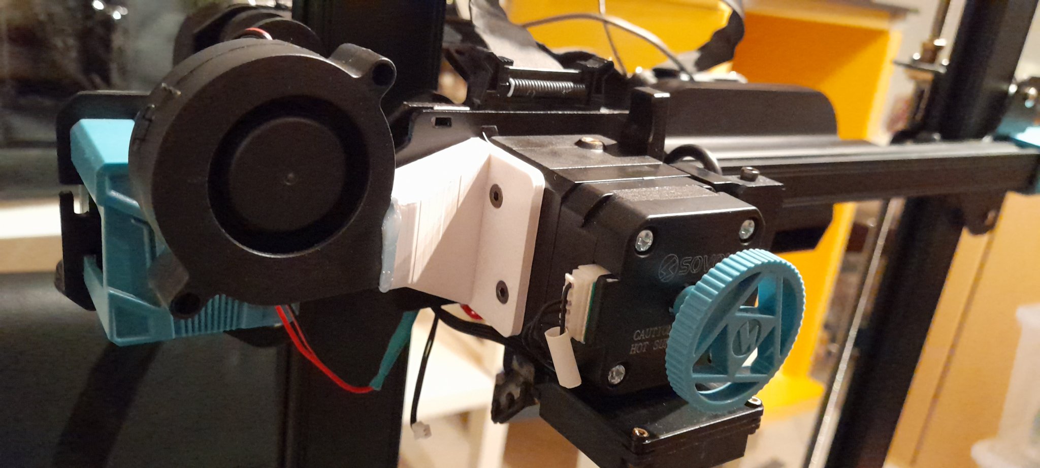 Bộ ống quạt nâng cấp 5015 cho Sovol SV07/SV07Plus/SV06