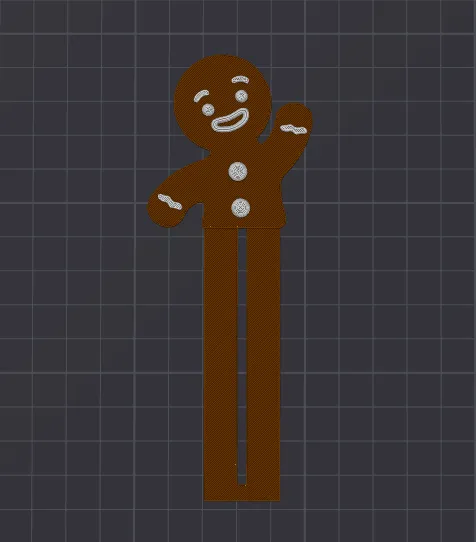 DẤU ĐỌC GINGERBREAD SHREK DỄ THƯƠNG