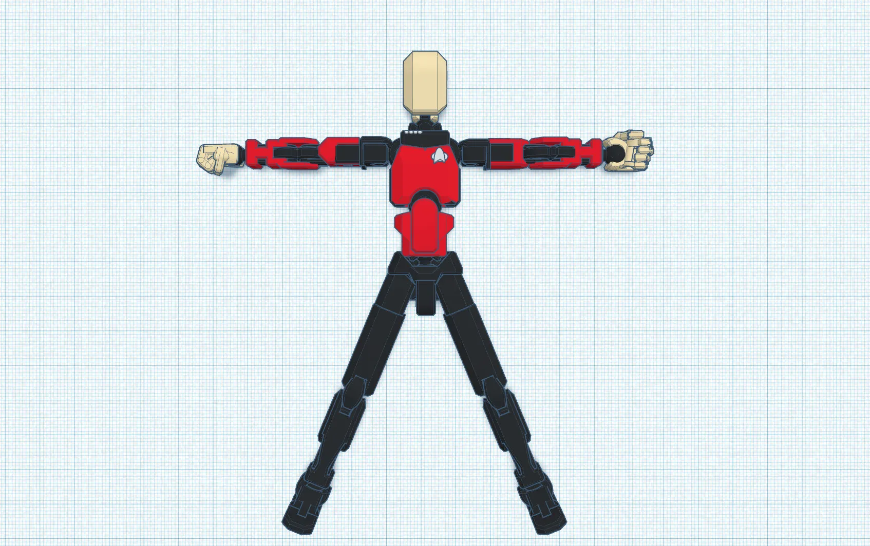 Nhân vật Jean-Luc Picard phiên bản DUMMY 13 tại COMIC CON