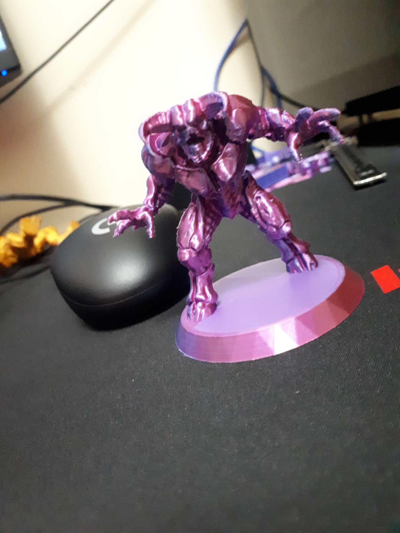 Nhân vật Doom Baron của địa ngục với đế hỗ trợ