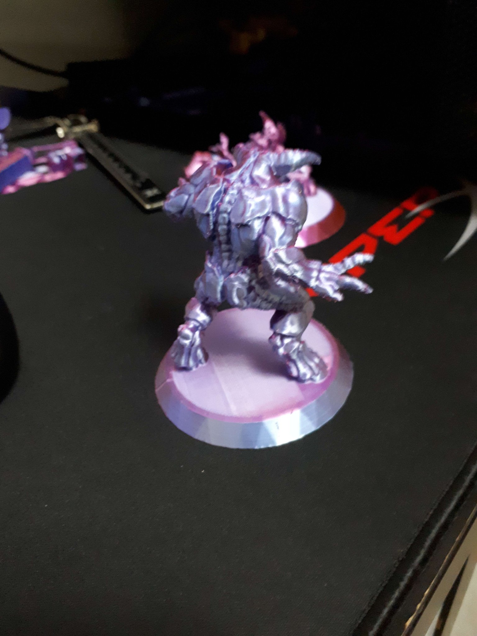 Nhân vật Doom Baron của địa ngục với đế hỗ trợ