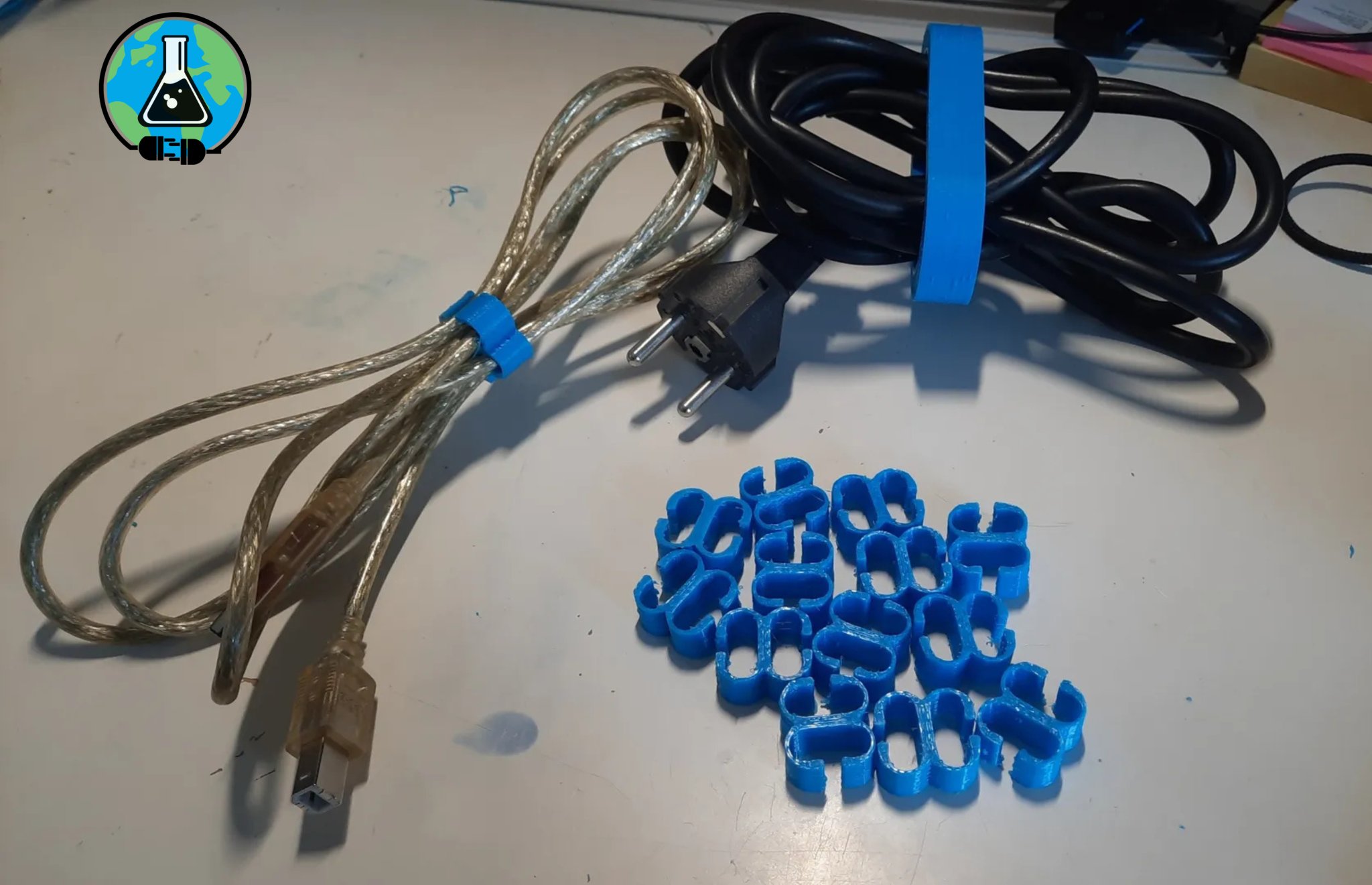 Kệ giữ dây cáp (in liền, 2 kích cỡ)