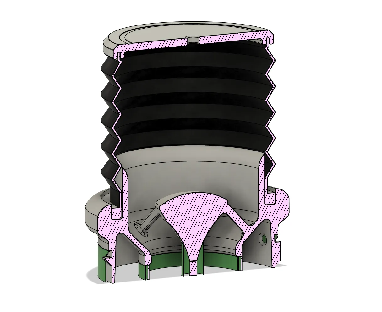 Hopper đơn liều và ống bellow cho máy xay Baratza Vario/Forte