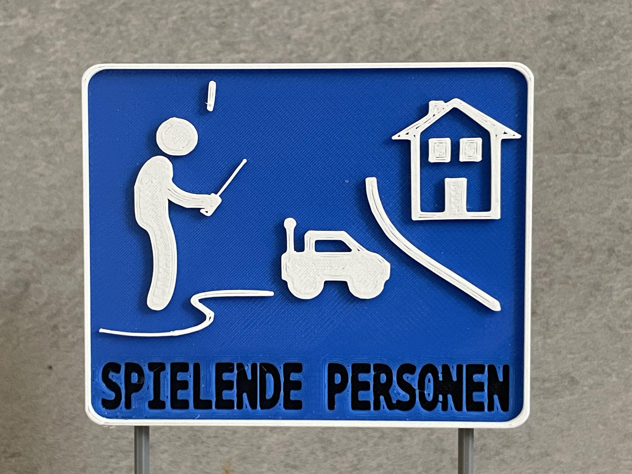 Biển Báo Người Đang Chơi, Đường Chơi Tỉ Lệ 1:10 RC Crawler