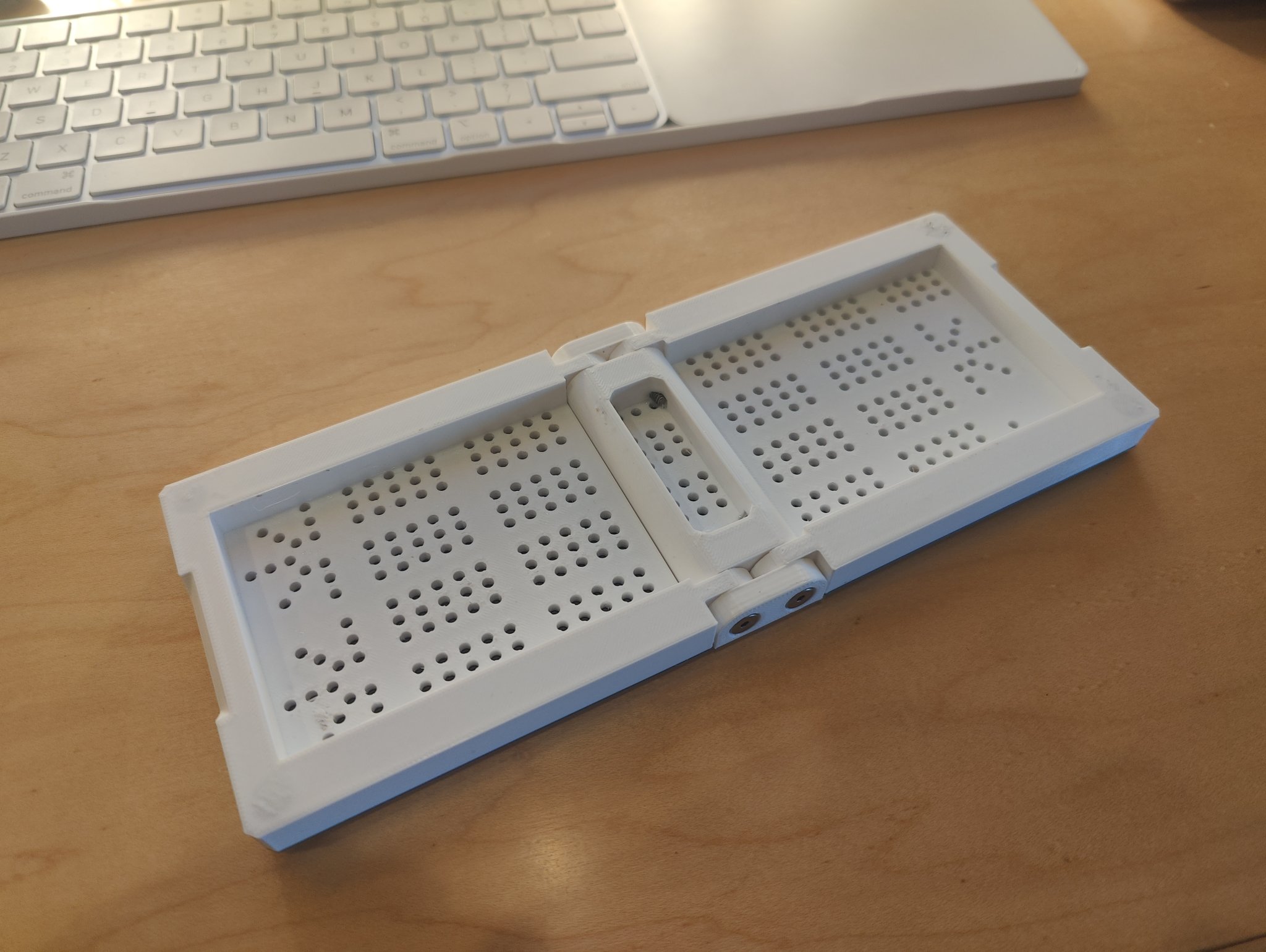 Bàn Cribbage Du Lịch Gấp Gọn Cho Máy In Nhỏ