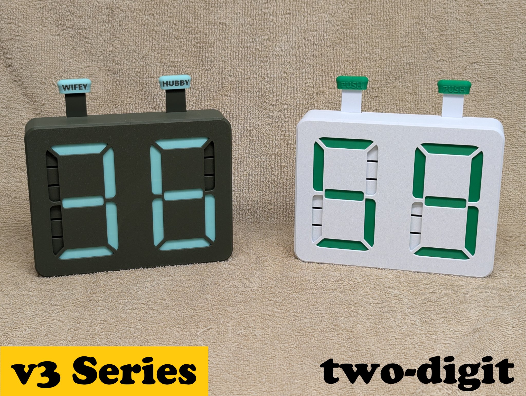 Thân máy đếm 7 đoạn, v3.0, Hai Chữ Số