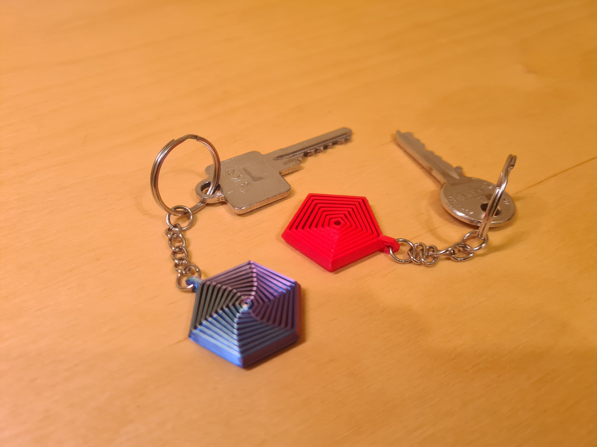 Móc Khóa Fidget (Lục Giác/Ngũ Giác/Tứ Giác/Tam Giác)