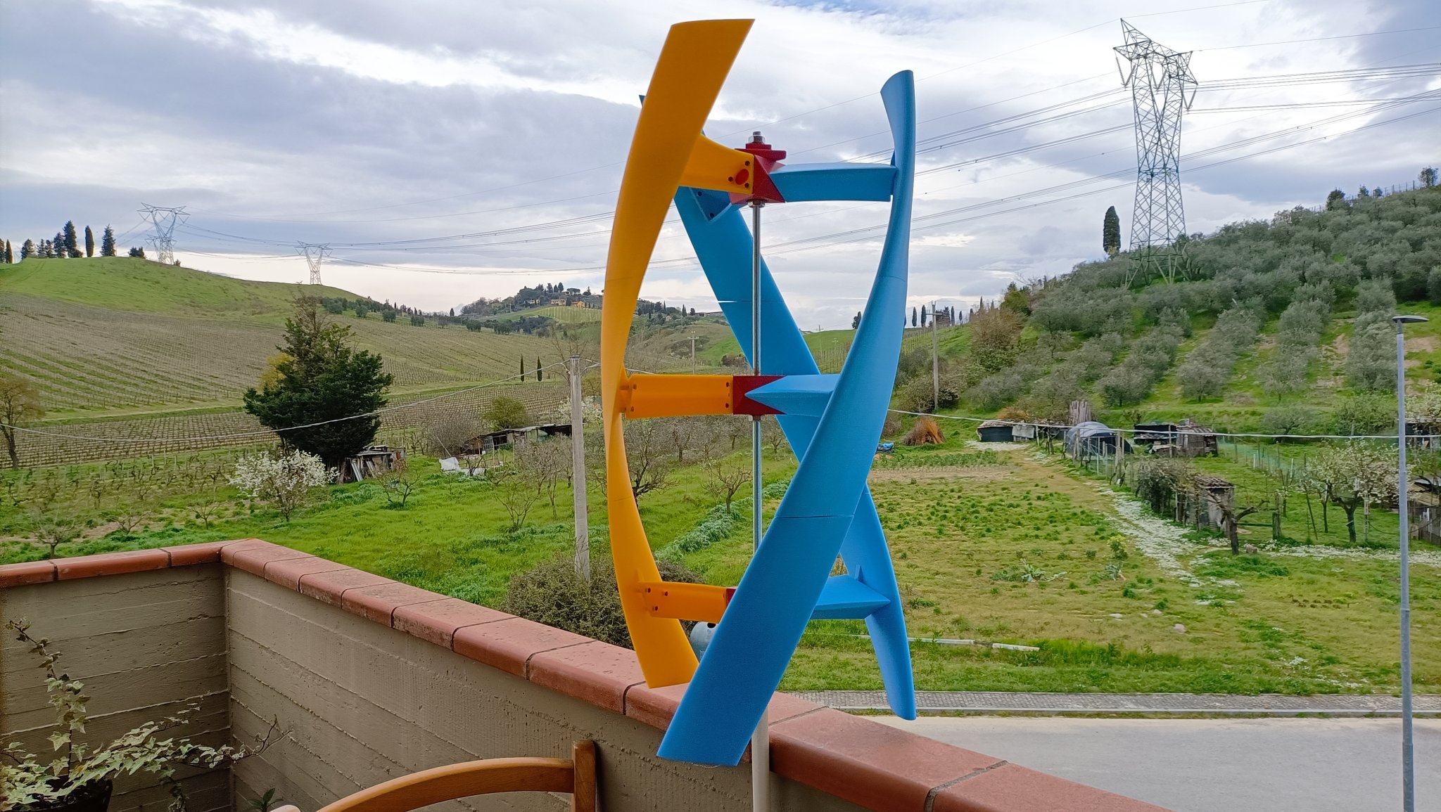 Dự án Tuabin Gió Trục Dọc Aeolus V2.2