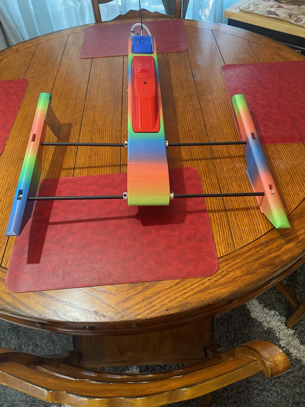 Thuyền P9 Rigger Rc Boat