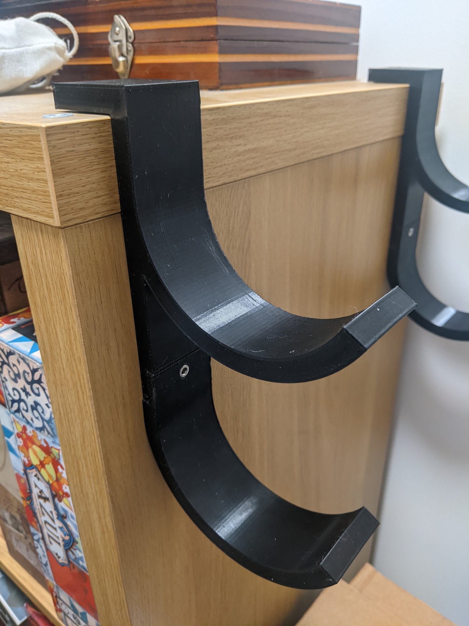 Kệ đựng cuộn lót bàn chơi game cho IKEA KALLAX