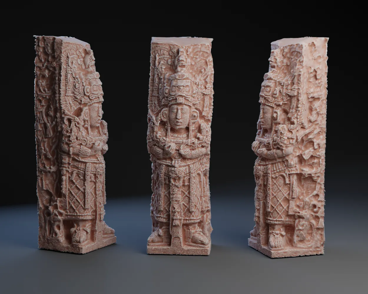 Chúa Tể 18 Thỏ: Stela B từ Copan