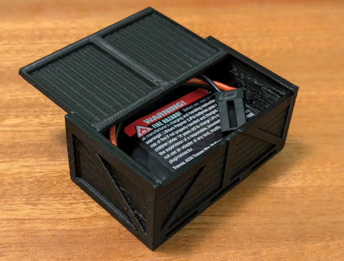 Hộp đựng pin TRX-4M đi du lịch